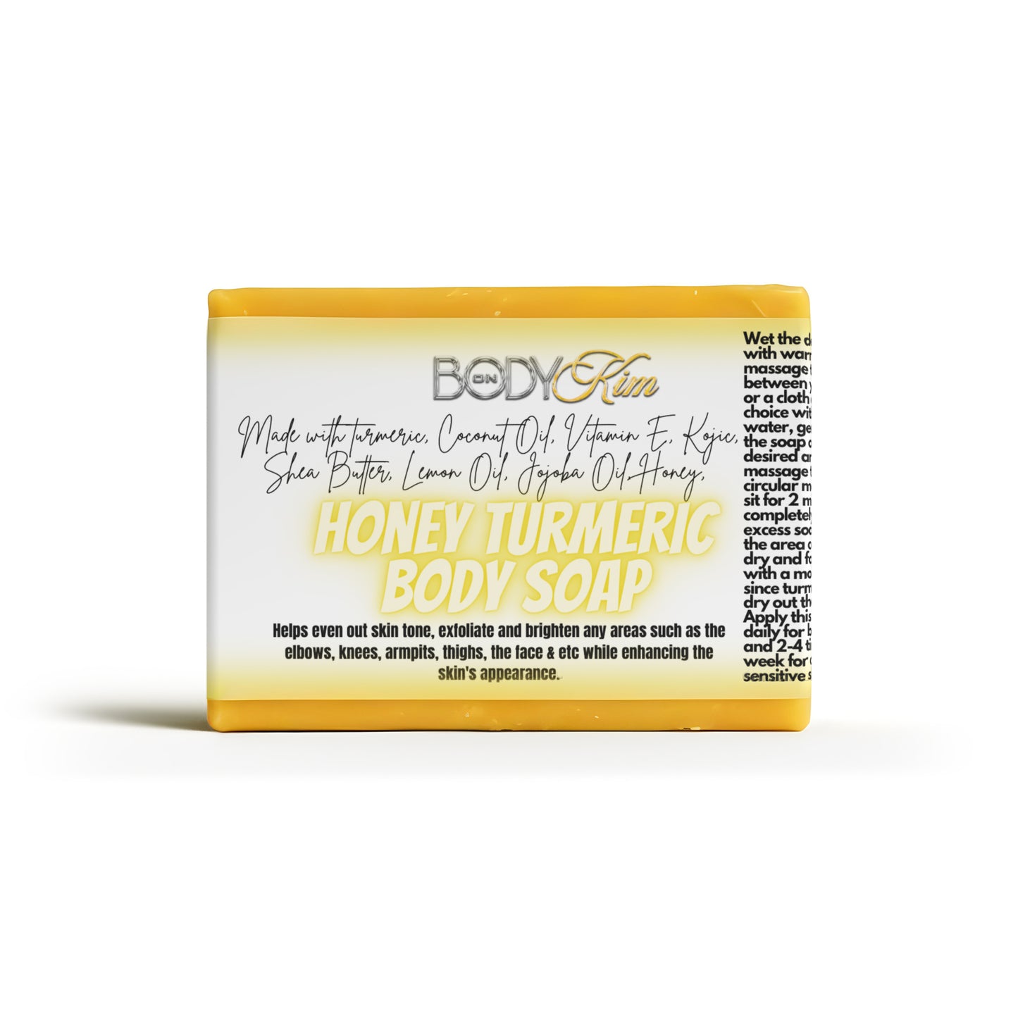 Honey Turmeric Body/Face Soap